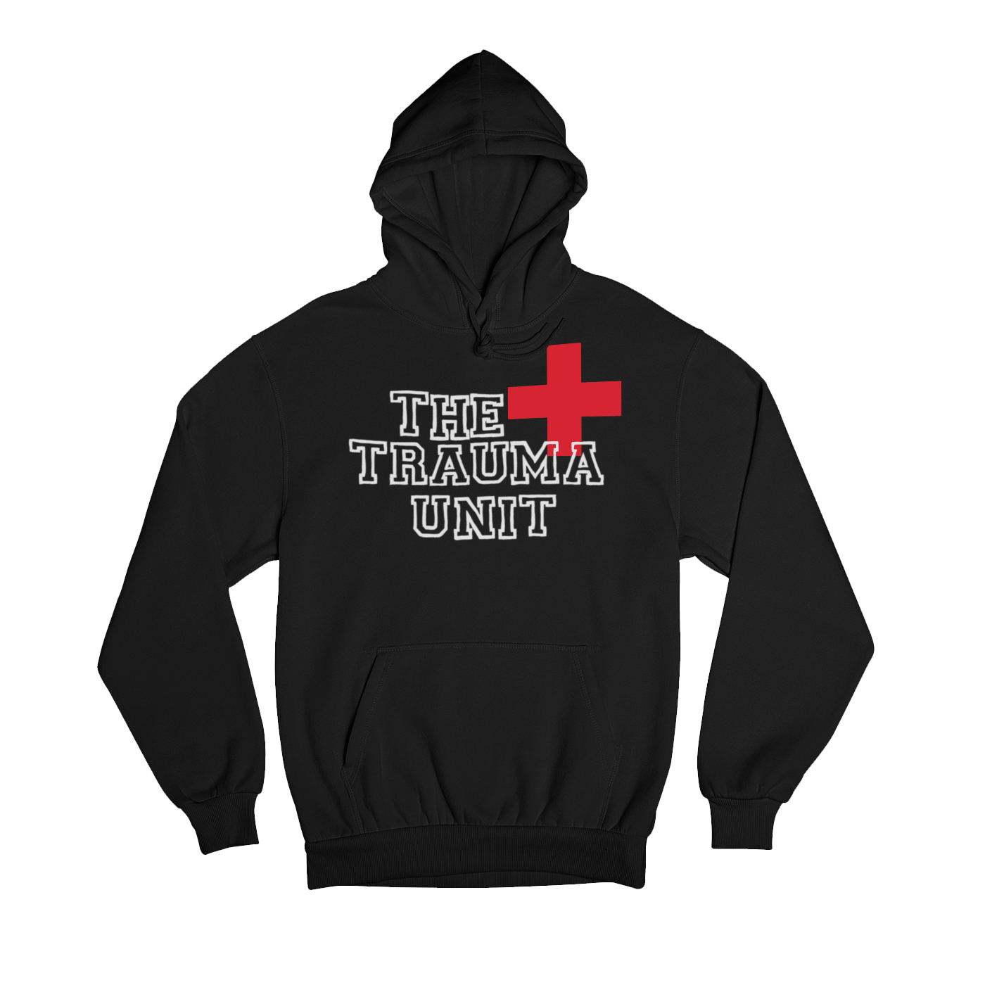 Trauma Unit CLASSIC Black Hoodie