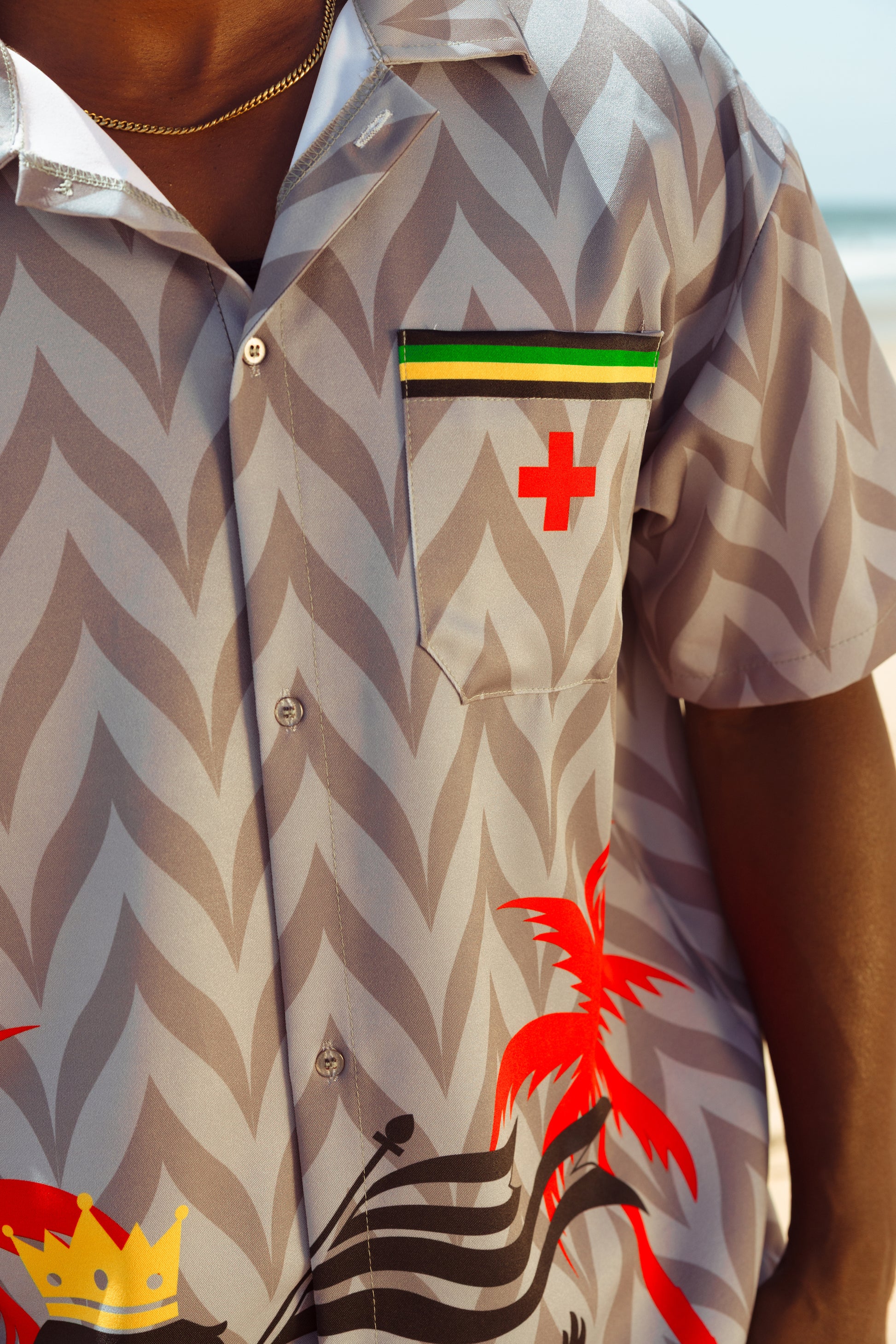 Trauma Unit Cabana Swim Set