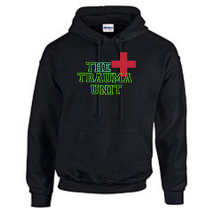 The Trauma Unit Black Hoodie