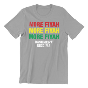 More Fiyah Bashment Riddims T-Shirts